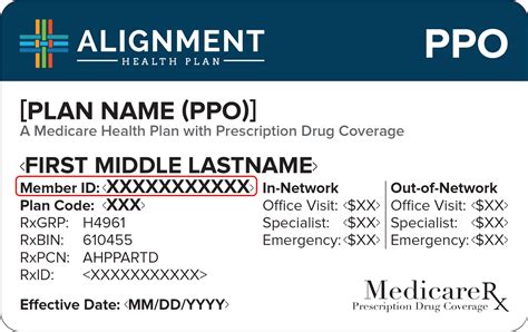 members alignment health plan com access card balance